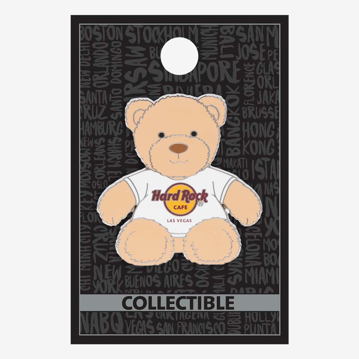 HR 1.75 Teddy Bear Pin image number 2